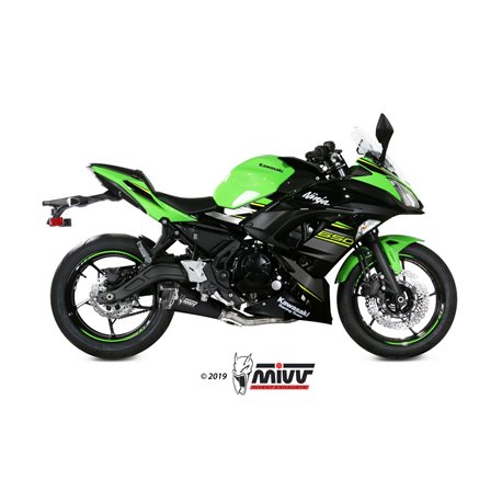 KAWASAKI NINJA 650 2017 - DELTA RACE BLACK MIVV