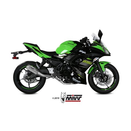 KAWASAKI NINJA 650 2017 - MK3 INOX/ST. STEEL MIVV