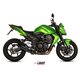 KAWASAKI Z 750 2007 - 2014 DOUBLE GUN BLACK MIVV