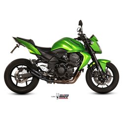 KAWASAKI Z 750 2007 - 2014 DOUBLE GUN BLACK MIVV