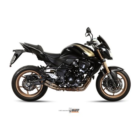 KAWASAKI Z 750 R 2011 - 2014 DOUBLE GUN FULL TITANIUM MIVV