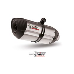 KAWASAKI Z 750 R 2011 - 2014 SUONO INOX COPA CARBONO MIVV