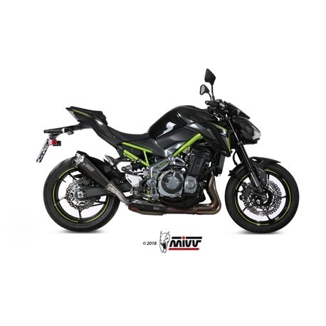 KAWASAKI Z900 A2 (35 KW / 70 KW) 2017 - DELTA RACE BLACK MIVV