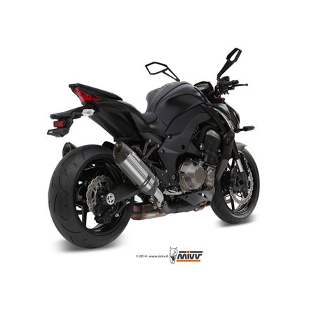 KAWASAKI Z1000 / Z1000 R EDITION 2014 - SUONO INOX COPA CARBONO MIVV