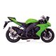 KAWASAKI ZX-10 R 2008 - 2010 SUONO INOX COPA CARBONO MIVV