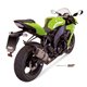 KAWASAKI ZX-10 R 2008 - 2010 SUONO INOX COPA CARBONO MIVV