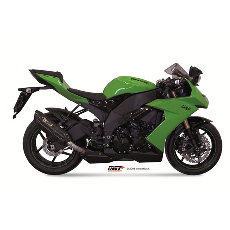 KAWASAKI ZX-10 R 2008 - 2010 SUONO BLACK MIVV