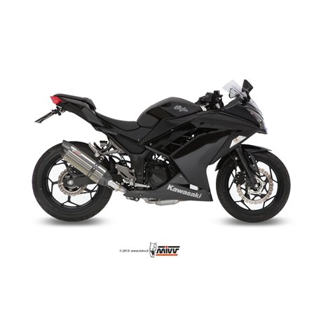 KAWASAKI ZX-10 R / RR / SE 2016 - SUONO INOX COPA CARBONO MIVV