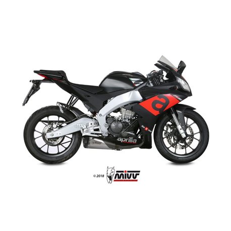 APRILIA RS 125 (4 STROKE) 2017 - DELTA RACE INOX COPA CARBONO MIVV