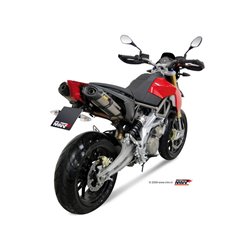 APRILIA DORSODURO 750 2008 - 2016 SUONO INOX COPA CARBONO MIVV