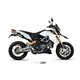 APRILIA DORSODURO 1200 2012 - 2016 SUONO INOX COPA CARBONO MIVV