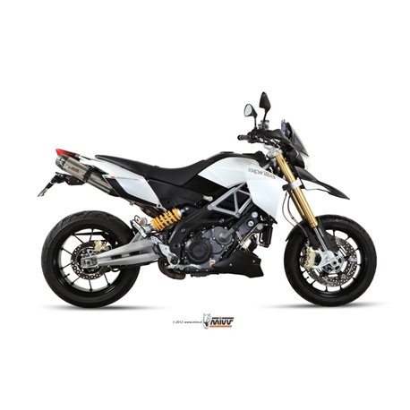 APRILIA DORSODURO 1200 2012 - 2016 SUONO INOX COPA CARBONO MIVV