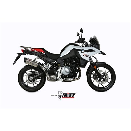 BMW F 750 GS 2018 - SUONO INOX COPA CARBONO MIVV