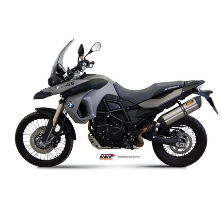 BMW F 800 GS 2008 - 2017 SUONO INOX COPA CARBONO MIVV