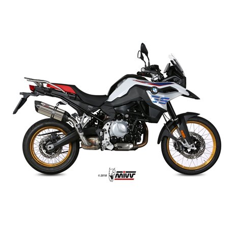 BMW F 850 GS 2018 - SUONO INOX COPA CARBONO MIVV