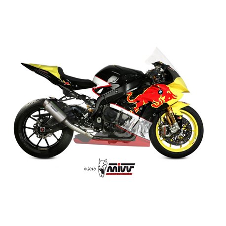 BMW S 1000 RR 2017 - 2018 GPPRO INOX/ST. STEEL MIVV