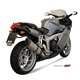 BMW K 1200 R / S / GT 2005 - 2008 SUONO INOX COPA CARBONO MIVV