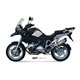 BMW R 1200 GS / ADVENTURE 2004 - 2007 SUONO INOX COPA CARBONO MIVV