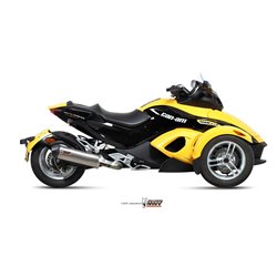 CAN-AM SPYDER 1000 2007 - 2016 OVAL TITANIO COPA CARBONO MIVV