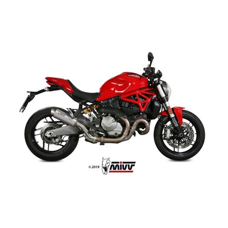 DUCATI MONSTER 821 2018 - GP PRO TITANIO MIVV