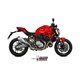 DUCATI MONSTER 821 2018 - DELTA RACE INOX COPA CARBONO MIVV