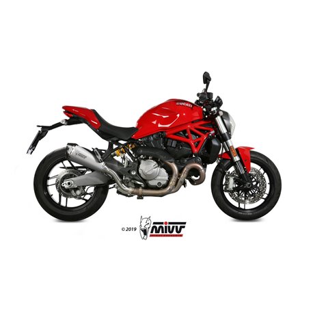 DUCATI MONSTER 821 2018 - DELTA RACE INOX COPA CARBONO MIVV