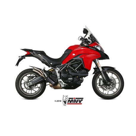 DUCATI MULTISTRADA 950 2017 - DOUBLE GUN FULL TITANIUM MIVV