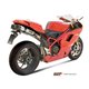 DUCATI 1098 2007 - 2011 SUONO INOX COPA CARBONO MIVV