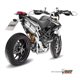 DUCATI HYPERMOTARD 1100 2007 - 2009 SUONO INOX COPA CARBONO MIVV