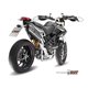 DUCATI HYPERMOTARD 1100 2007 - 2009 SUONO BLACK MIVV