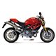 DUCATI MONSTER 1100 2008 - 2010 GP TITANIO MIVV