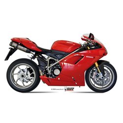 DUCATI 1198 2009 - 2012 SUONO INOX COPA CARBONO MIVV