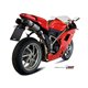 DUCATI 1198 2009 - 2012 SUONO INOX COPA CARBONO MIVV