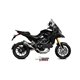 DUCATI MULTISTRADA 1200 2010 - 2014 DELTA RACE INOX COPA CARBONO MIVV