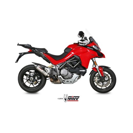 DUCATI MULTISTRADA 1200 2015 - 2017 OVAL TITANIO COPA CARBONO MIVV