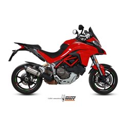 DUCATI MULTISTRADA 1200 2015 - 2017 SUONO INOX COPA CARBONO MIVV