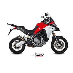 DUCATI MULTISTRADA 1200 ENDURO 2016 - 2018 DOUBLE GUN FULL TITANIUM MIVV