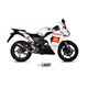 HONDA CBR 125 R 2011 - 2016 OVAL CARBONO COPA CARBONO MIVV