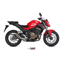 HONDA CB 500 F 2016 - 2018 DOUBLE GUN FULL TITANIUM MIVV