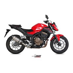 HONDA CB 500 F 2016 - 2018 SUONO INOX COPA CARBONO MIVV