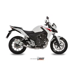 HONDA CB 500 F / X 2013 - 2015 SUONO INOX COPA CARBONO MIVV