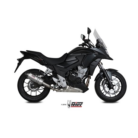 HONDA CB 500 X 2016 - 2016 OVAL TITANIO COPA CARBONO MIVV