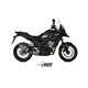 HONDA CB 500 X 2017 - SUONO INOX COPA CARBONO MIVV