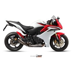 HONDA CBR 600 F 2011 - 2013 DOUBLE GUN FULL TITANIUM MIVV