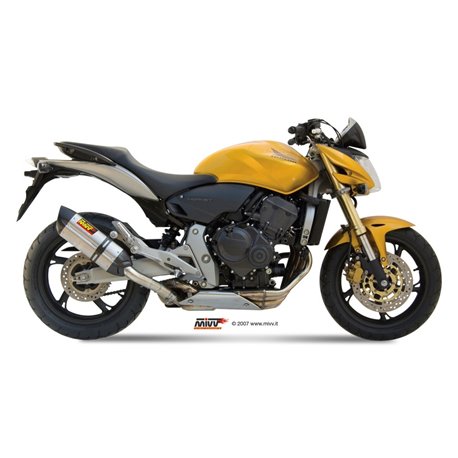 HONDA CBR 600 F 2011 - 2013 SUONO INOX COPA CARBONO MIVV