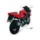 HONDA CBR 600 FS 2001 - 2003 SUONO INOX COPA CARBONO MIVV