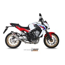 HONDA CB 650 F 2014 - 2018 OVAL TITANIO COPA CARBONO MIVV