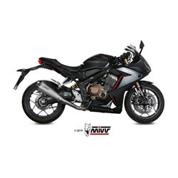 HONDA CB 650 R 2019 - DELTA RACE INOX COPA CARBONO MIVV