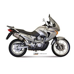 HONDA XLV 650 TRANSALP 2000 - 2004 SUONO INOX COPA CARBONO MIVV