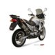 HONDA XLV 650 TRANSALP 2000 - 2004 SUONO INOX COPA CARBONO MIVV